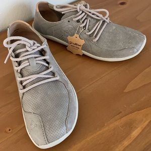 Vivo Barefoot running shoes-grey-wild hide